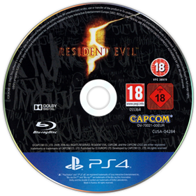 Resident Evil 5 - Disc Image