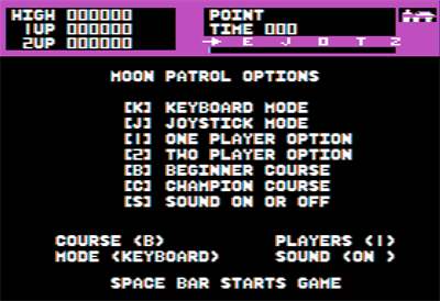 Moon Patrol - Screenshot - Game Select Image