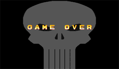 The Punisher - Screenshot - Game Over Image