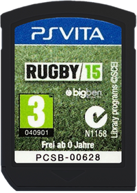 Rugby 15 - Fanart - Cart - Front Image