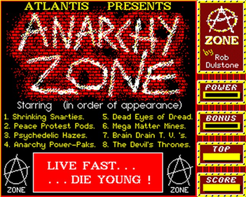 Anarchy Zone - Screenshot - Game Title Image