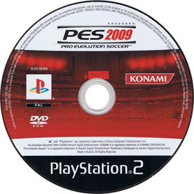 PES 2009: Pro Evolution Soccer - Disc Image