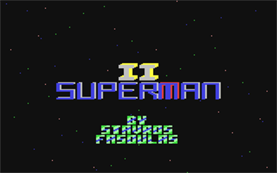 Superman II - Screenshot - Game Title Image