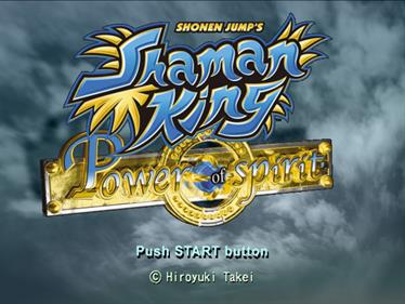 Shaman King: Power of Spirit - Screenshot - Game Title Image