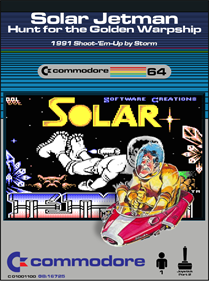 Solar Jetman - Fanart - Box - Front Image