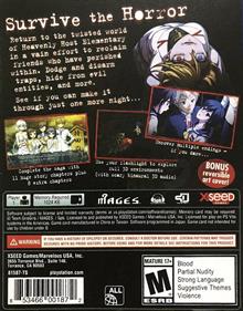 Corpse Party: Blood Drive - Box - Back Image