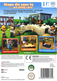 MySims - Box - Back Image