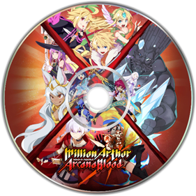 Million Arthur: Arcana Blood - Fanart - Disc Image