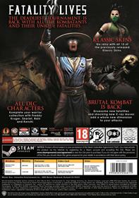 Mortal Kombat: Komplete Edition - Box - Back Image