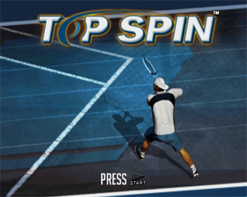 Top Spin - Screenshot - Game Title Image