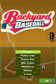 Backyard Baseball '09 - Screenshot - Game Title Image
