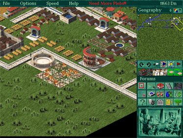 Caesar II - Screenshot - Gameplay Image