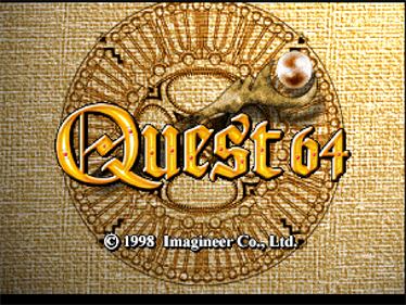 Quest 64 - Screenshot - Game Title Image