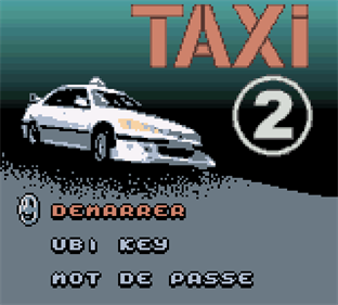 Taxi 2 - Screenshot - Game Title Image