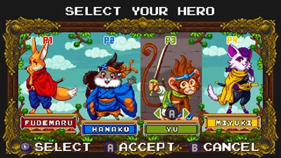 Kemono Heroes - Screenshot - Game Select Image