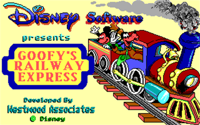 Goofy's Railway Express - Screenshot - Game Title Image