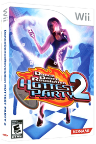 Dance Dance Revolution: Hottest Party 2 - Box - 3D Image