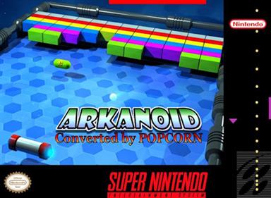 Arkanoid NES: Converted By POPC0RN - Fanart - Box - Front Image