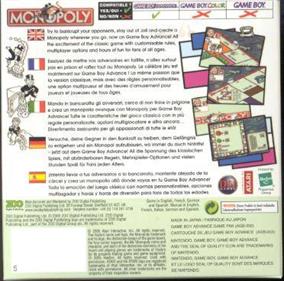 Monopoly - Box - Back Image