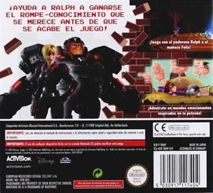 Wreck-It Ralph - Box - Back Image