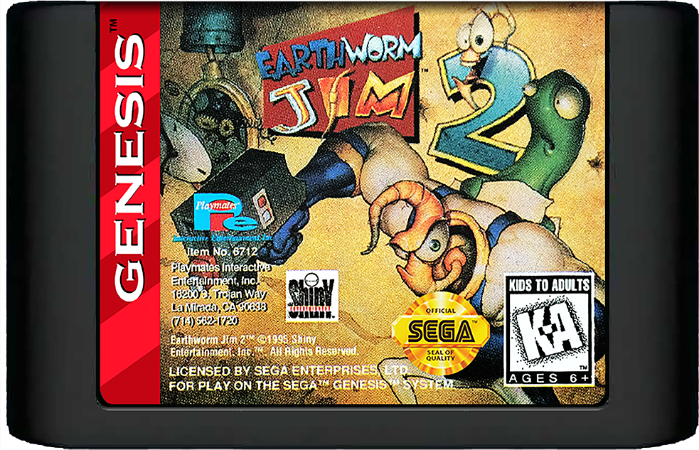 Earthworm Jim 2 Sega. Earthworm Jim 2 Sega картридж. Sega картридж червяк Джим. Обложка на картридж сега червяк Джим 2.