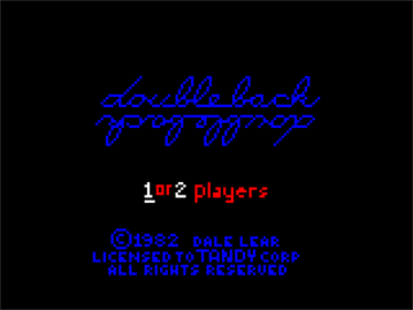 Doubleback - Screenshot - Game Title Image