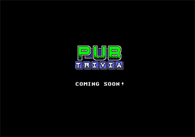 Pub Trivia Simulator - Screenshot - Game Title Image