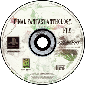 Final Fantasy V - Disc Image