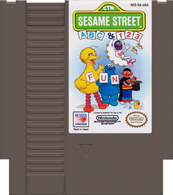 Sesame Street ABC & 123 - Cart - Front Image