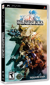Final Fantasy Tactics: The War of the Lions - Box - 3D Image