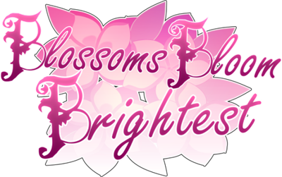 Blossoms Bloom Brightest - Clear Logo Image