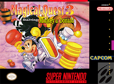 Mickey to Donald: Magical Adventure 3 - Fanart - Box - Front