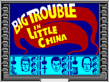 Big Trouble in Little China - Screenshot - Game Title Image
