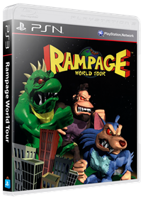 Rampage World Tour - Box - 3D Image