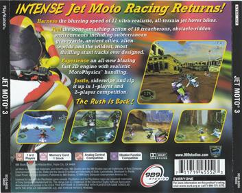 Jet Moto 3 - Box - Back Image