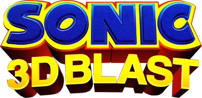 Sonic 3D Blast - Clear Logo Image
