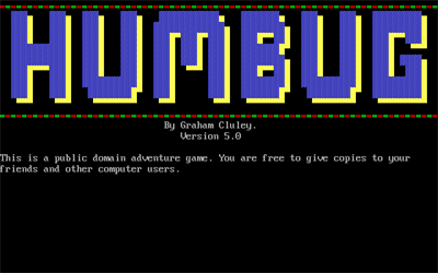 Humbug - Screenshot - Game Title Image