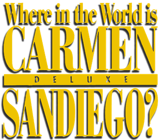 Where in the World Is Carmen Sandiego? Deluxe Edition - Clear Logo Image