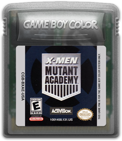 X-Men: Mutant Academy - Fanart - Cart - Front