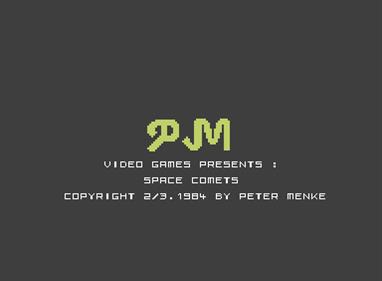 Space Comets - Screenshot - Game Title Image