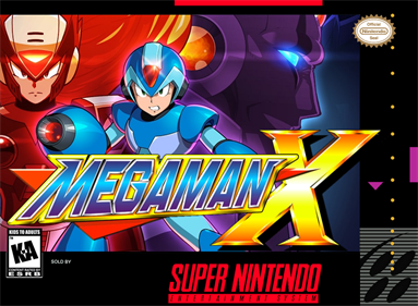 Mega Man X - Fanart - Box - Front Image