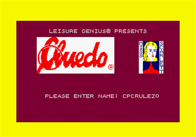 Cluedo  - Screenshot - Game Title Image