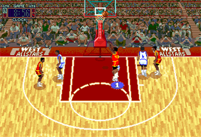 Rim Rockin' Basketball - Screenshot - Gameplay Image