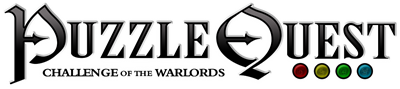 Puzzle Quest: Challenge of the Warlords - Clear Logo Image
