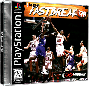 NBA Fastbreak '98 - Box - 3D Image