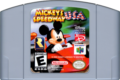 Mickey's Speedway USA - Cart - Front Image