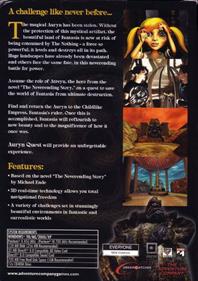 Auryn Quest - Box - Back Image