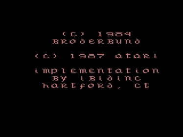 Karateka - Screenshot - Game Title Image