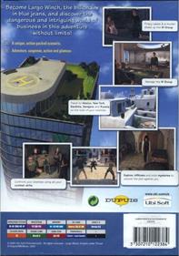 Largo Winch: Empire Under Threat - Box - Back Image