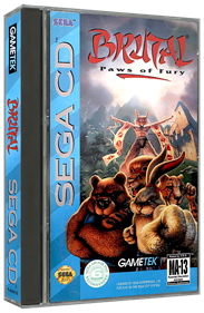 Brutal: Paws of Fury - Box - 3D